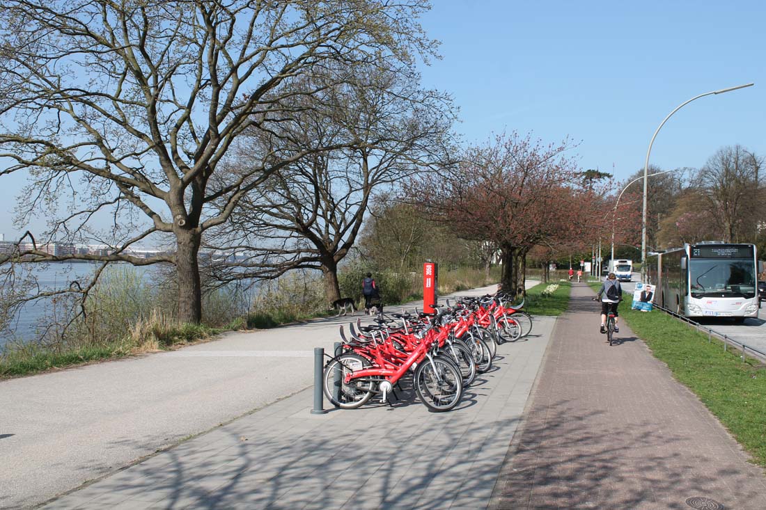 Elbvororte Hamburg Fahrradtour mit Stadtführer
