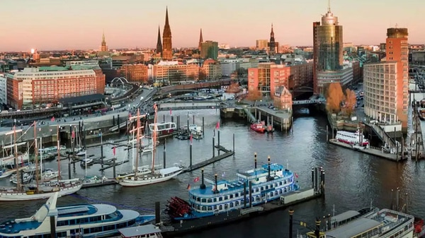 Hamburg Hafen Panorama